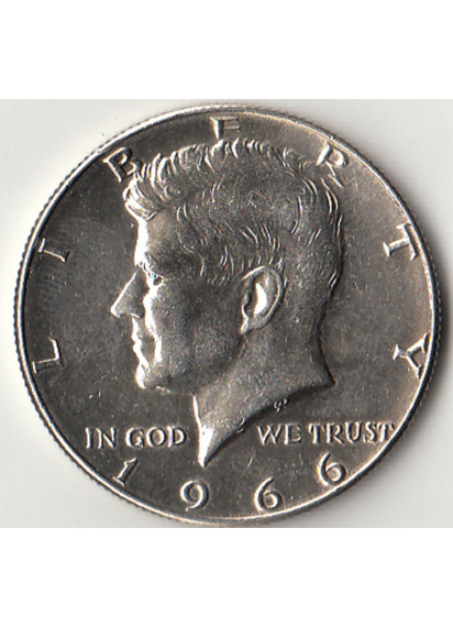 1966 Stati Uniti mezzo dollaro in argento Kennedy Q/Fdc